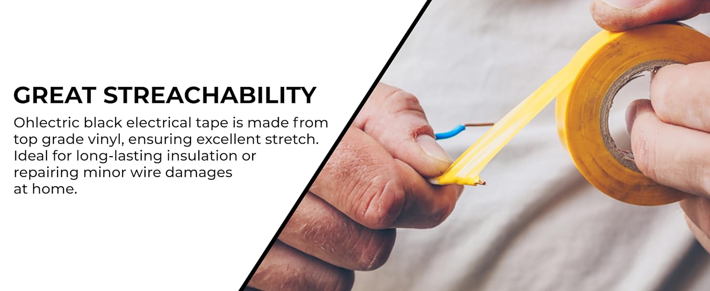 Professional Grade Vinyl Electrical Tape