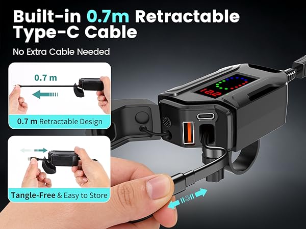 Motorcycle USB Charger