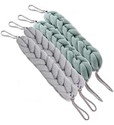 AARainbow 4 Packs Long Stretch Back Sponge with Rope Handles Back Scrubber Bath Shower Mesh Spong...