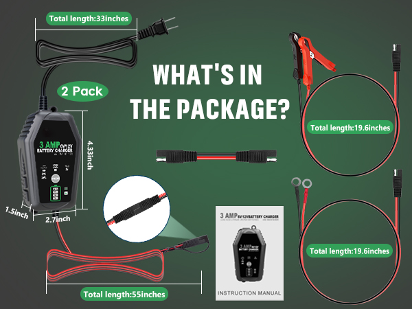 car battery charger 3 amp