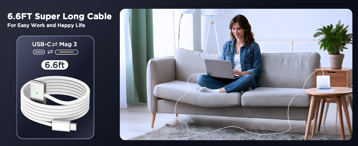 140W Charger for MacBook Pro 16/14 inch Mac Air 15/13 inch