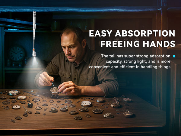 EASY ABSORPTION FREEING HANDS