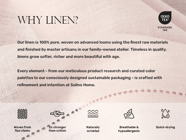 Linen Hemstitch Placemats