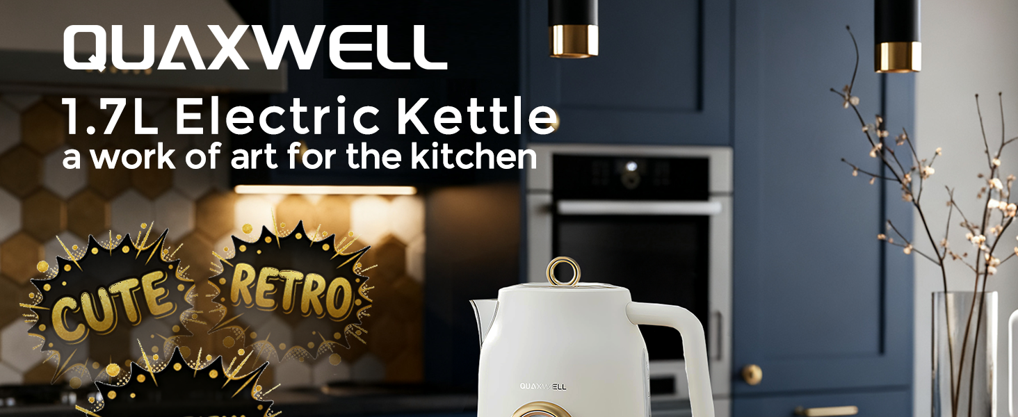 retro electric kettle