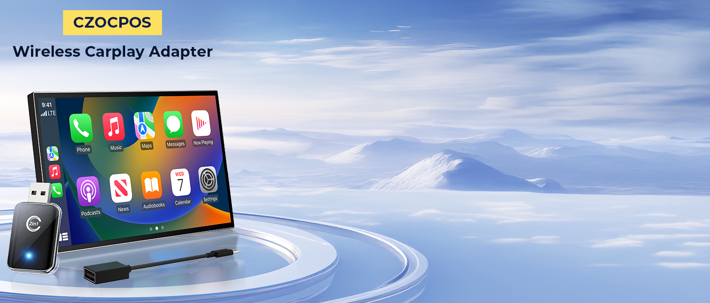 CZOCPOS WIRELESS CARPLAY ADAPTER