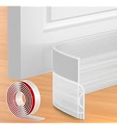 Beoguy Door Draft Stopper, Adjustable Door Sweep for Bottom of Doors, Under Door Gap Filler for E...