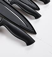 kitchen knife set with sheath 3pcs