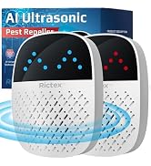Ultrasonic Pest Repeller Plug-in: Mice &amp; Rodent Repellent Indoor – Electronic Rat Repellent for H...