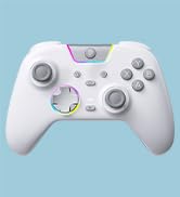 EasySMX X05Pro Wireless PC Controller – Soft-Click Low-Noise Buttons, Dual-Stage Impulse Triggers...