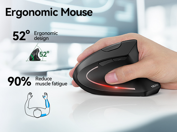 ergonomic mouse wireless