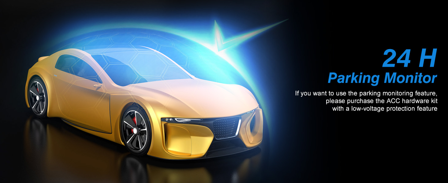 3 Channel Dash Cam Front and Rear