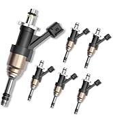 FJ1217 Fuel Injector Set of 8 - Compatible with 2014-2018 Chevy Silverado 1500/2500 5.3L V8 &amp; 4.3...
