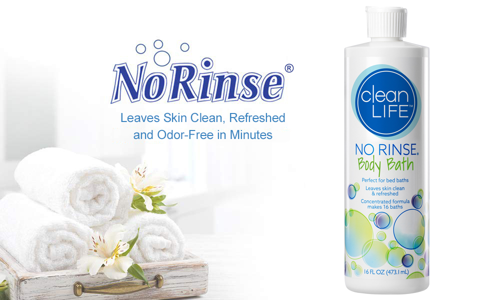 no rinse body bath