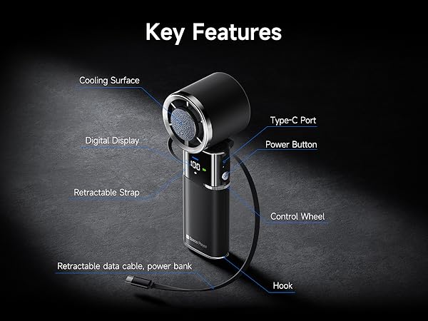 Handheld fan