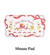 GeekShare Mouse Pad with Stitched Edge, Non-Slip Rubber Base Large Gaming Mouse Pad, Cute Washabl...