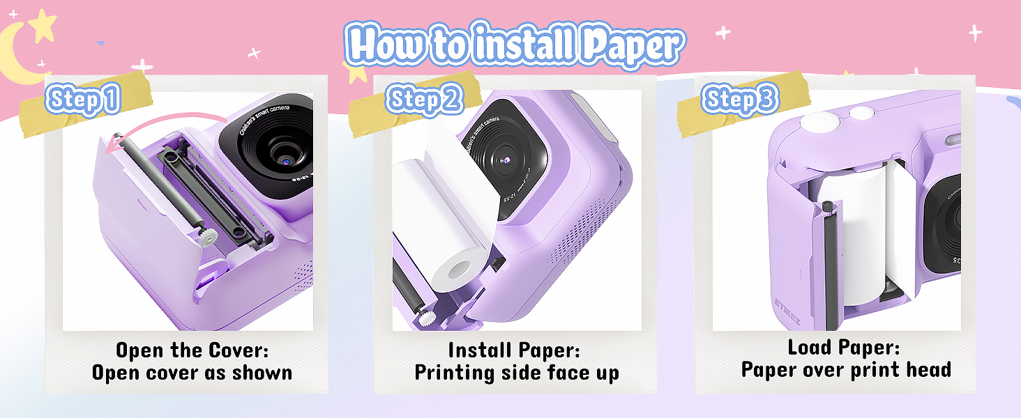 kids camera for kids Christmas gifts for 10 year old girl instant camera kids camera instant print