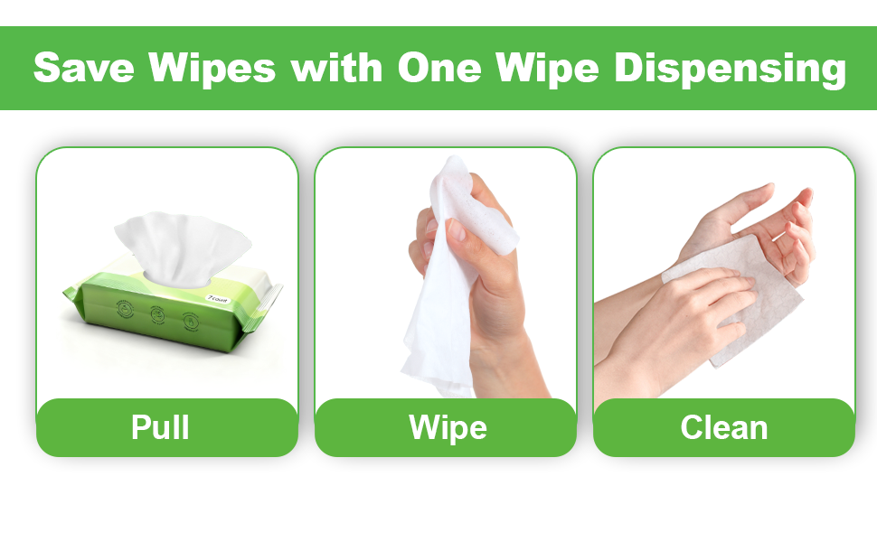 COZZY wipes clean with one wipe dispensing save money save wipes