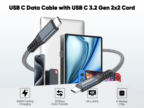 usb c data transfer cable