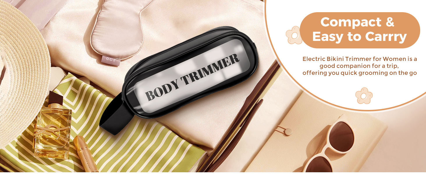 painless razors for women with travel case