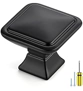 Ravinte Decor 10 Pack Black Cabinet Knobs - 1.2