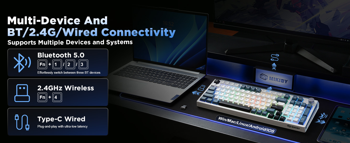 K98 Wireless Mechanical Keyboard