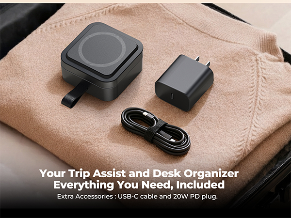 travel charging station for apple