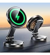 JOYROOM for MagSafe Car Mount, Magnetic Phone Holder, Dashboard Wireless Charger for iPhone Car M...
