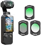 SMALLRIG Magnetic Filters Set for DJI Osmo Pocket 3, Black Diffusion, White Diffusion, CPL Multi-...