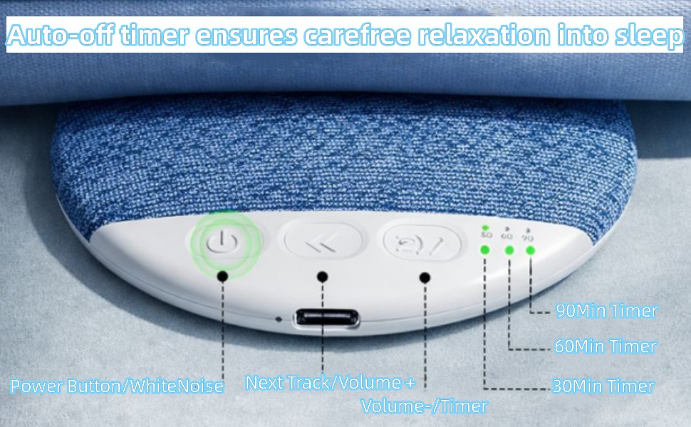 Pillow Speaker for Sleeping