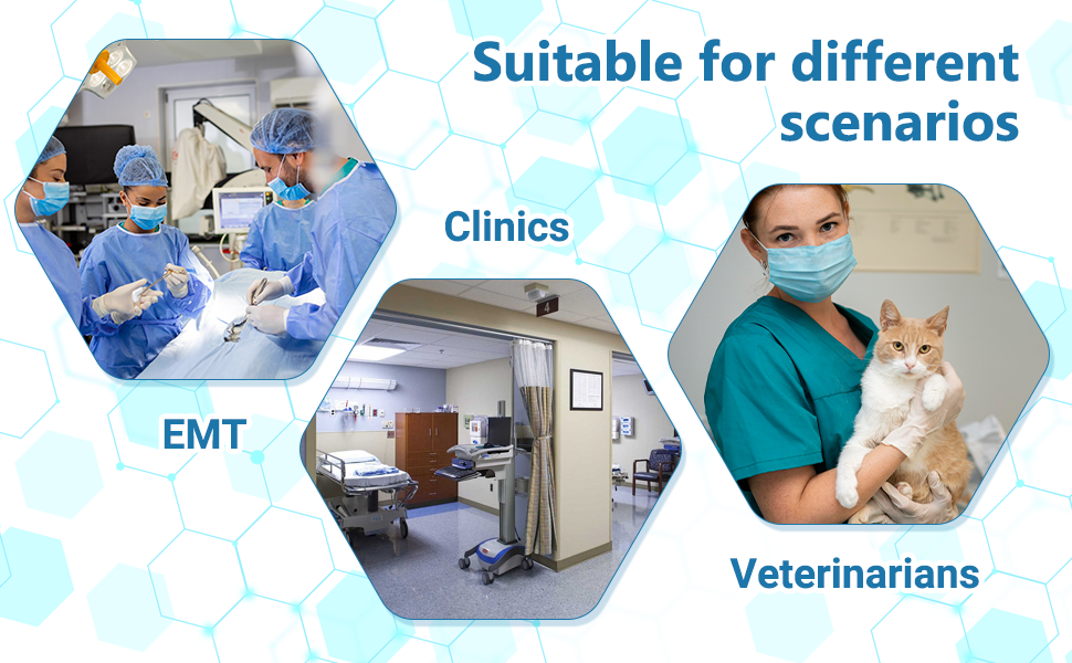 Post-Op Wound Skin Staple Extractor Remover Clinics nursing Care Veterinary vet emergency