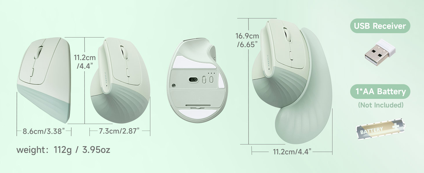 vertical mouse wireless
