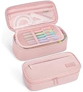 SUNEE Cute Pencil Case, Large Capacity Pencil Pouch, Big Storage Organizer for Stationery, Zipper...