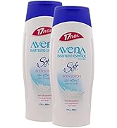 Avena Instituto Español Body Lotion Soft, Moisturizer, Softens and Smoothens your Skin, 2-Pack of...