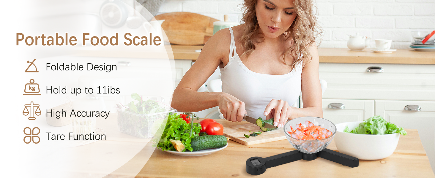 Folding Food Scale