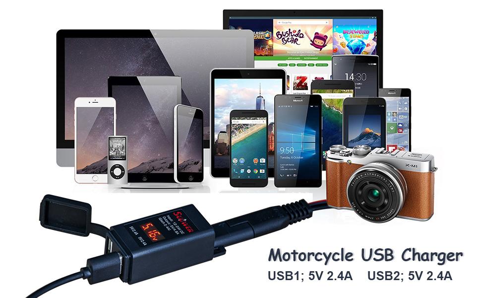 motorcycle usb charger