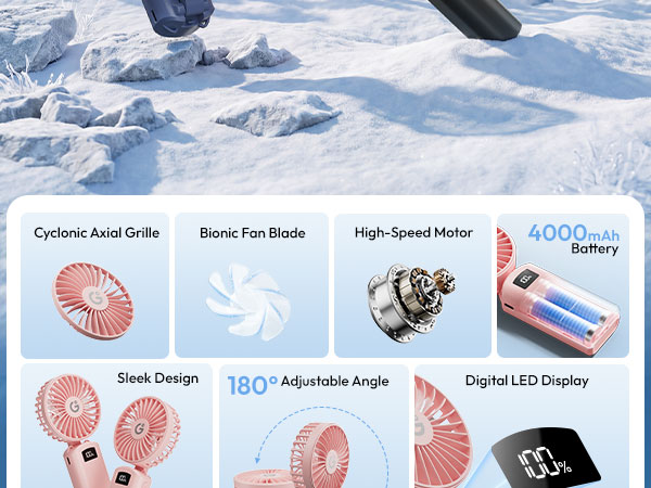 Portable Handheld Mini Fan
