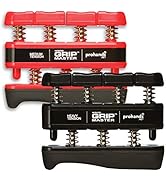 Prohands Gripmaster Hand Exerciser, Finger Exerciser (Hand Grip Strengthener), Spring-Loaded, Fin...