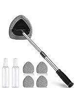 FurnisHIQ 25.5” Windshield Cleaner Tool, Longer &amp; Strong Absorbent Car Window Cleaner with 5 pcs ...