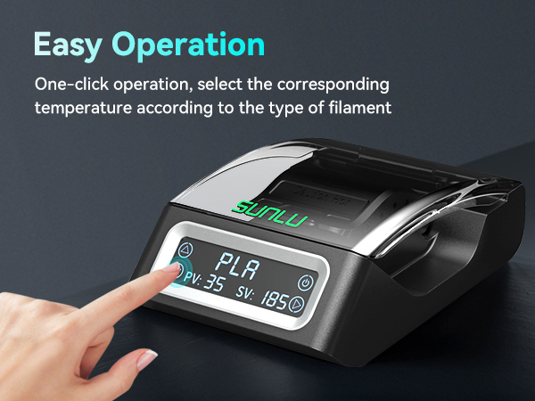 SUNLU Filament Connector, Fast Heating Filament Connector for 3D Printer Filament 1.75mm