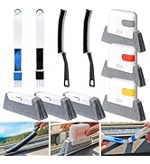 XANGNIER Window Sill Cleaner Tool,10 Pcs Magic Door Window Track Cleaning Tools Kit,Sliding Door ...