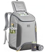MATEIN HER Cooler Backpack for Women with Hook-and-Loop Top Lid for Beach | Fit 17" Laptop, Insul...
