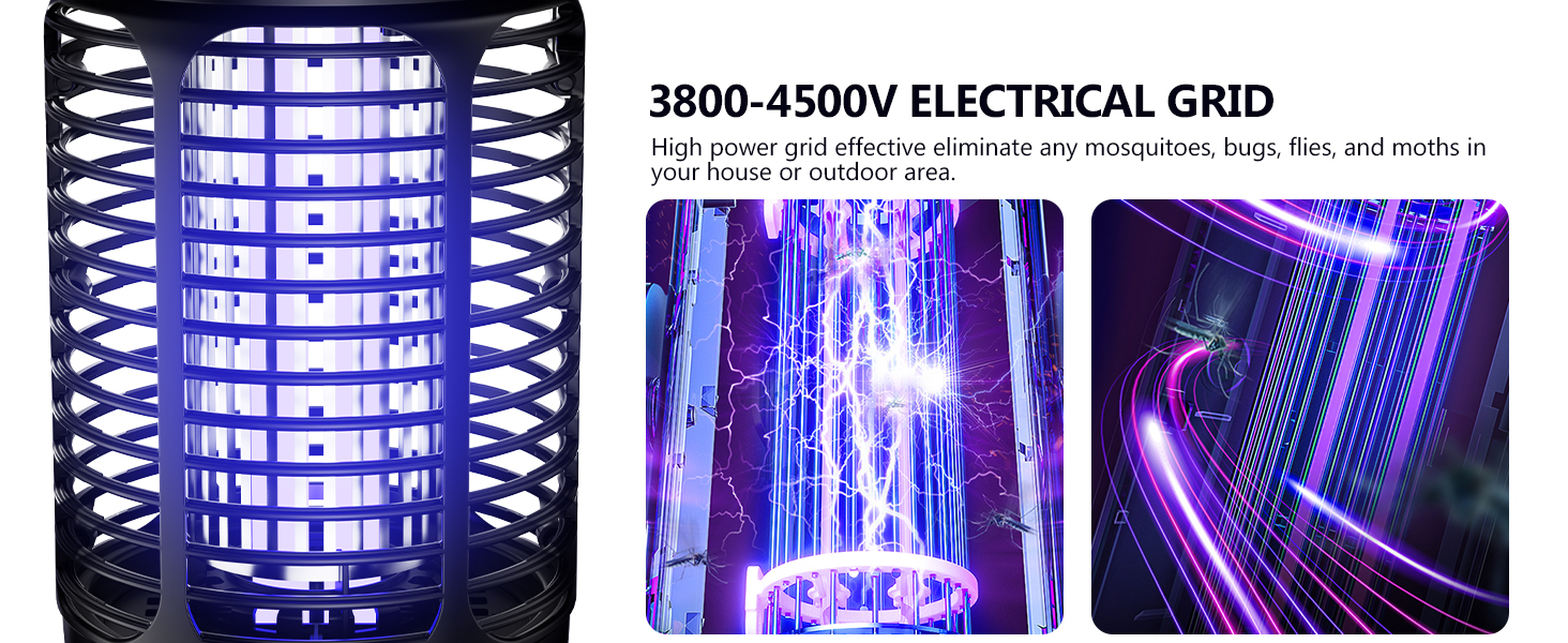 electric bug light mosquito zapper outdoor electric mosquito killer
