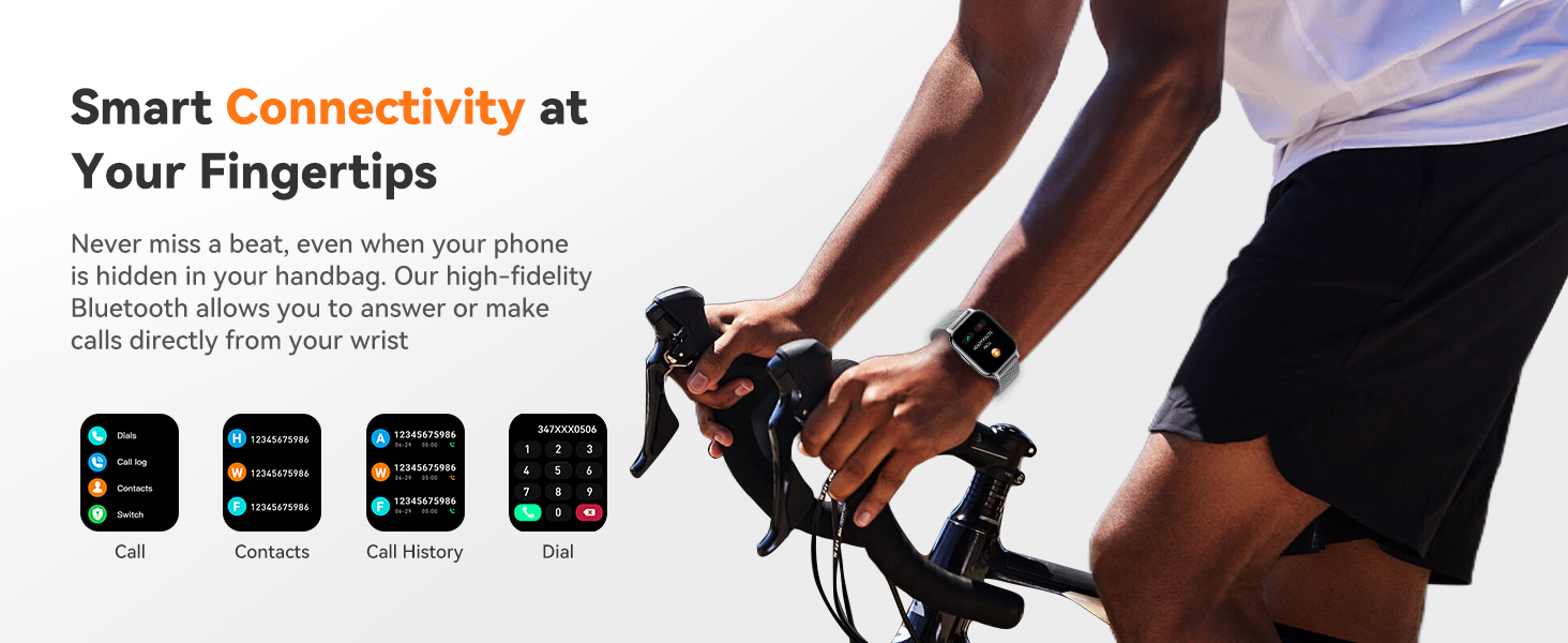 smart watch for women, smart watch with call and text