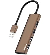ANYPLUS USB Hub, USB 3.0 Hub Aluminum Alloy Ultra Slim USB Splitter, Portable 4 Port USB Extender...