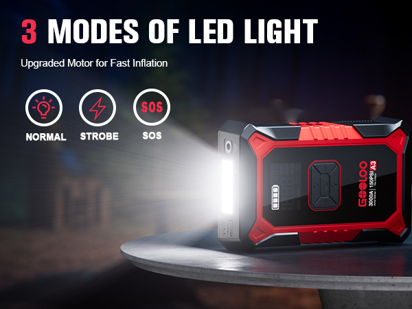 Portable Car Battery Booster