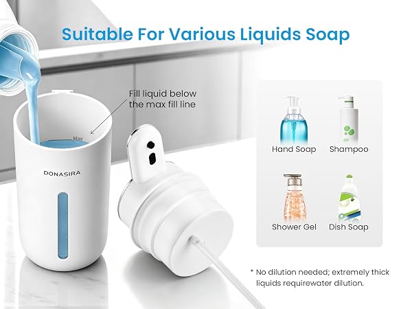 DONASIRA Automatic Soap Dispenser
