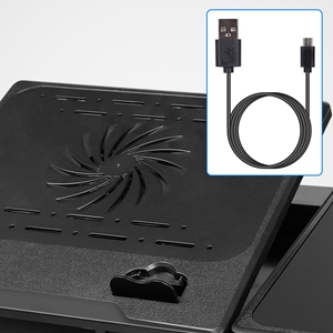 laptop lap desk with fan