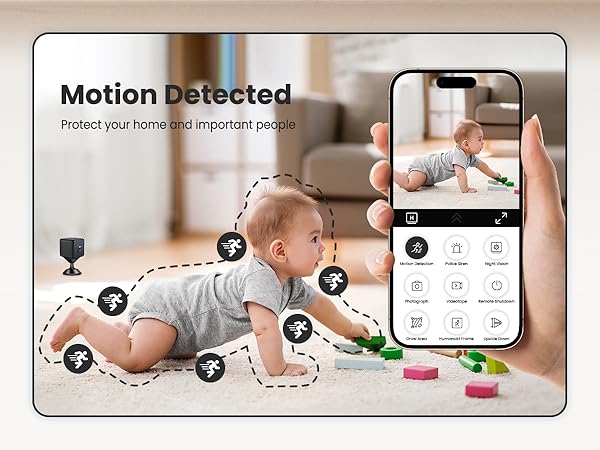 4K Mini Indoor Wireless Micro Camera