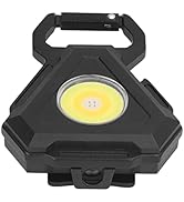 Natudeco Keychain Flashlight 500 Lumens Portable Bottle Opener 7 Lights Modes USB Charging COB Ke...