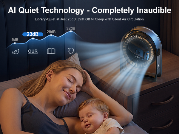 Ultra-quiet.bedrooms, kids rooms, offices.Suitable for light sleepers, families with babies,workers
